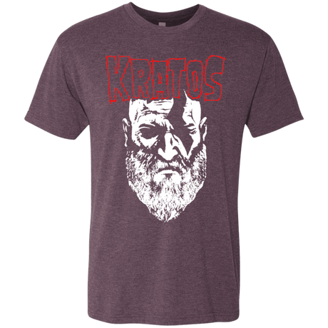 T-Shirts Vintage Purple / S Kratos Danzig Men's Triblend T-Shirt