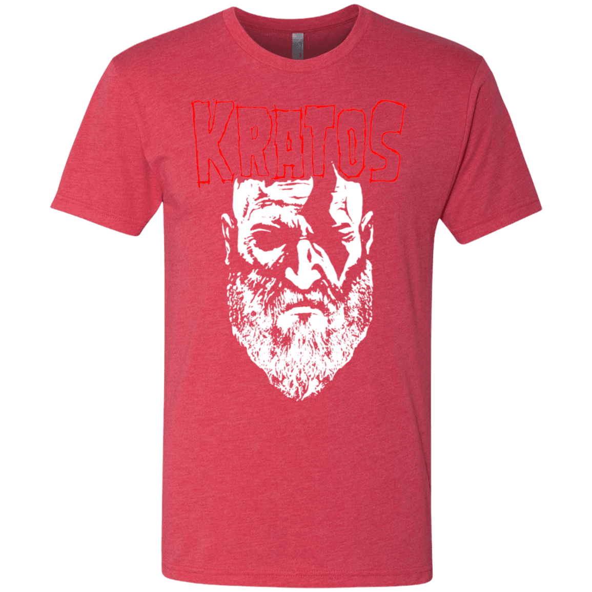 T-Shirts Vintage Red / S Kratos Danzig Men's Triblend T-Shirt