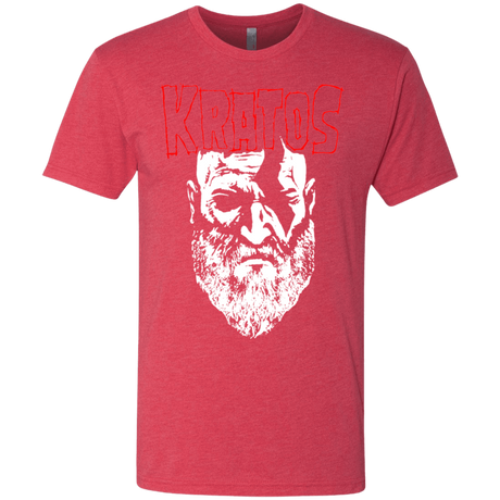 T-Shirts Vintage Red / S Kratos Danzig Men's Triblend T-Shirt