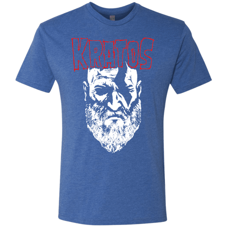 T-Shirts Vintage Royal / S Kratos Danzig Men's Triblend T-Shirt