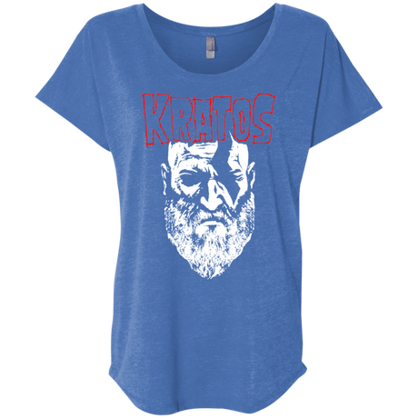 T-Shirts Vintage Royal / X-Small Kratos Danzig Triblend Dolman Sleeve