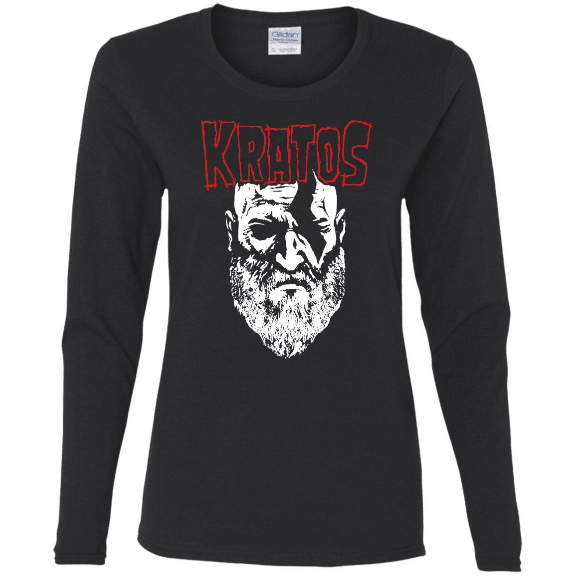 T-Shirts Black / S Kratos Danzig Women's Long Sleeve T-Shirt