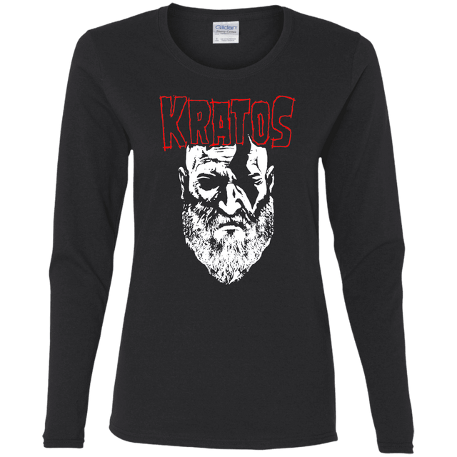 T-Shirts Black / S Kratos Danzig Women's Long Sleeve T-Shirt