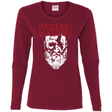T-Shirts Cardinal / S Kratos Danzig Women's Long Sleeve T-Shirt