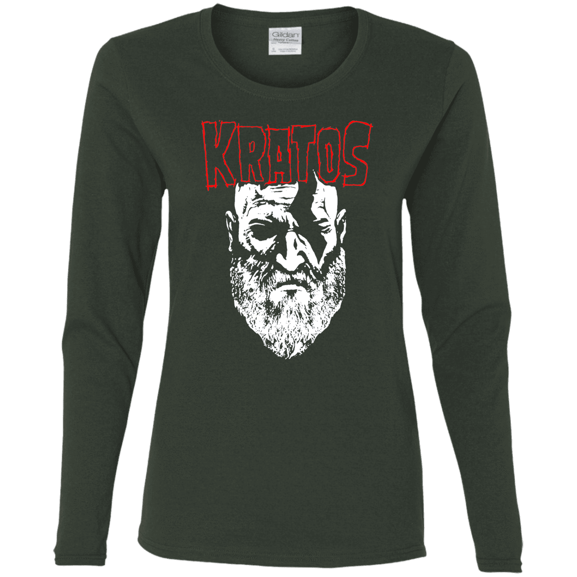T-Shirts Forest / S Kratos Danzig Women's Long Sleeve T-Shirt