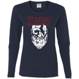 T-Shirts Navy / S Kratos Danzig Women's Long Sleeve T-Shirt