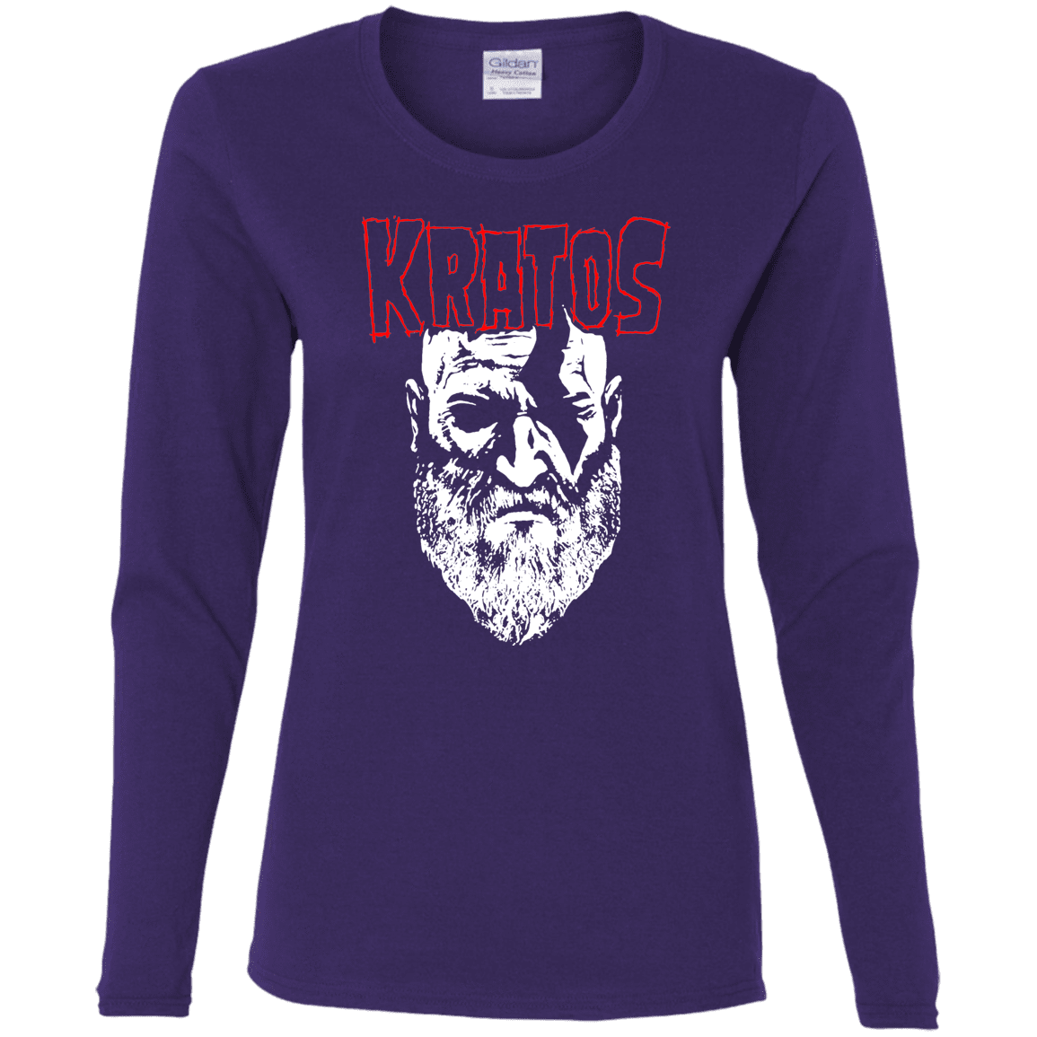 T-Shirts Purple / S Kratos Danzig Women's Long Sleeve T-Shirt