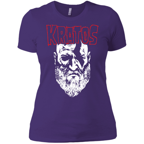 T-Shirts Purple Rush/ / X-Small Kratos Danzig Women's Premium T-Shirt