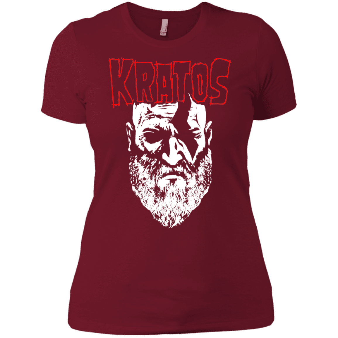 T-Shirts Scarlet / X-Small Kratos Danzig Women's Premium T-Shirt