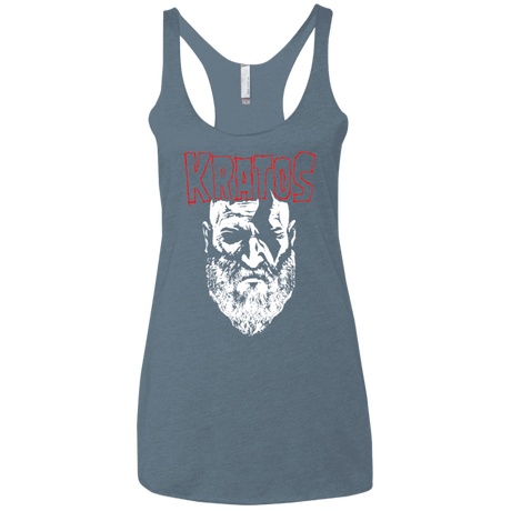 T-Shirts Indigo / X-Small Kratos Danzig Women's Triblend Racerback Tank