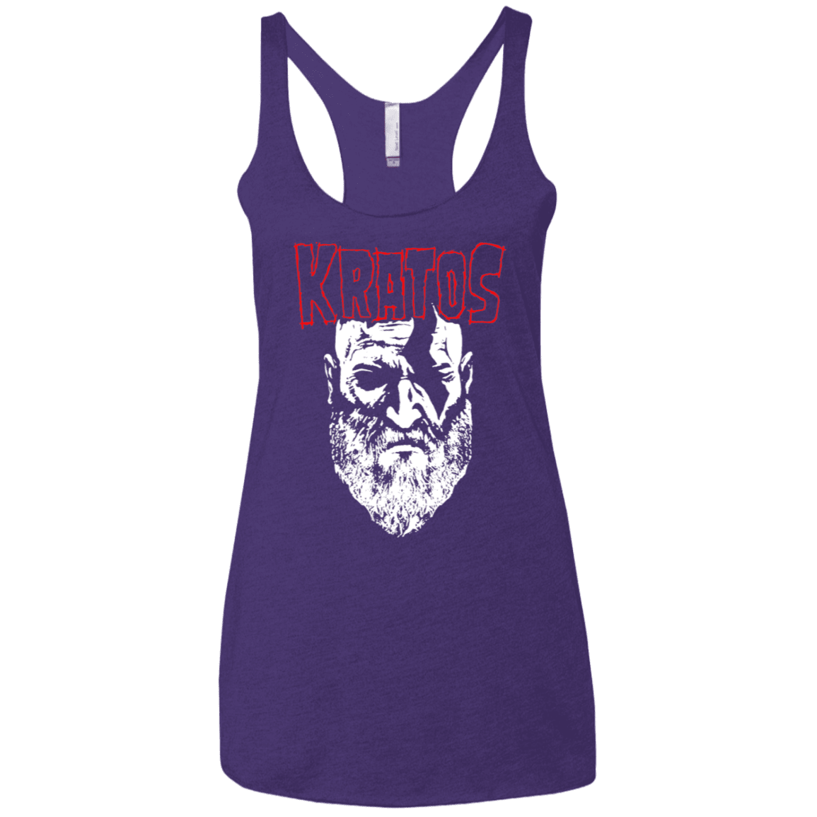 T-Shirts Purple Rush / X-Small Kratos Danzig Women's Triblend Racerback Tank