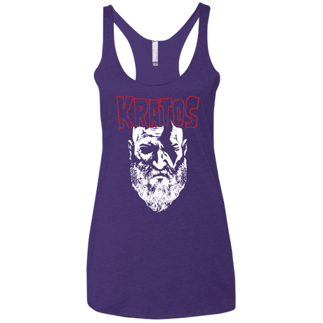 T-Shirts Purple Rush / X-Small Kratos Danzig Women's Triblend Racerback Tank