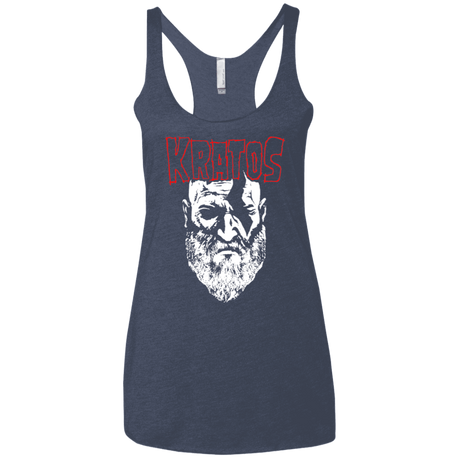 T-Shirts Vintage Navy / X-Small Kratos Danzig Women's Triblend Racerback Tank