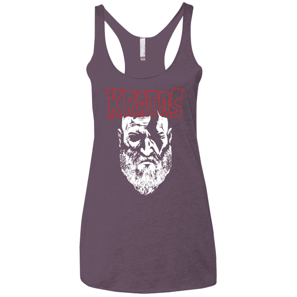 T-Shirts Vintage Purple / X-Small Kratos Danzig Women's Triblend Racerback Tank