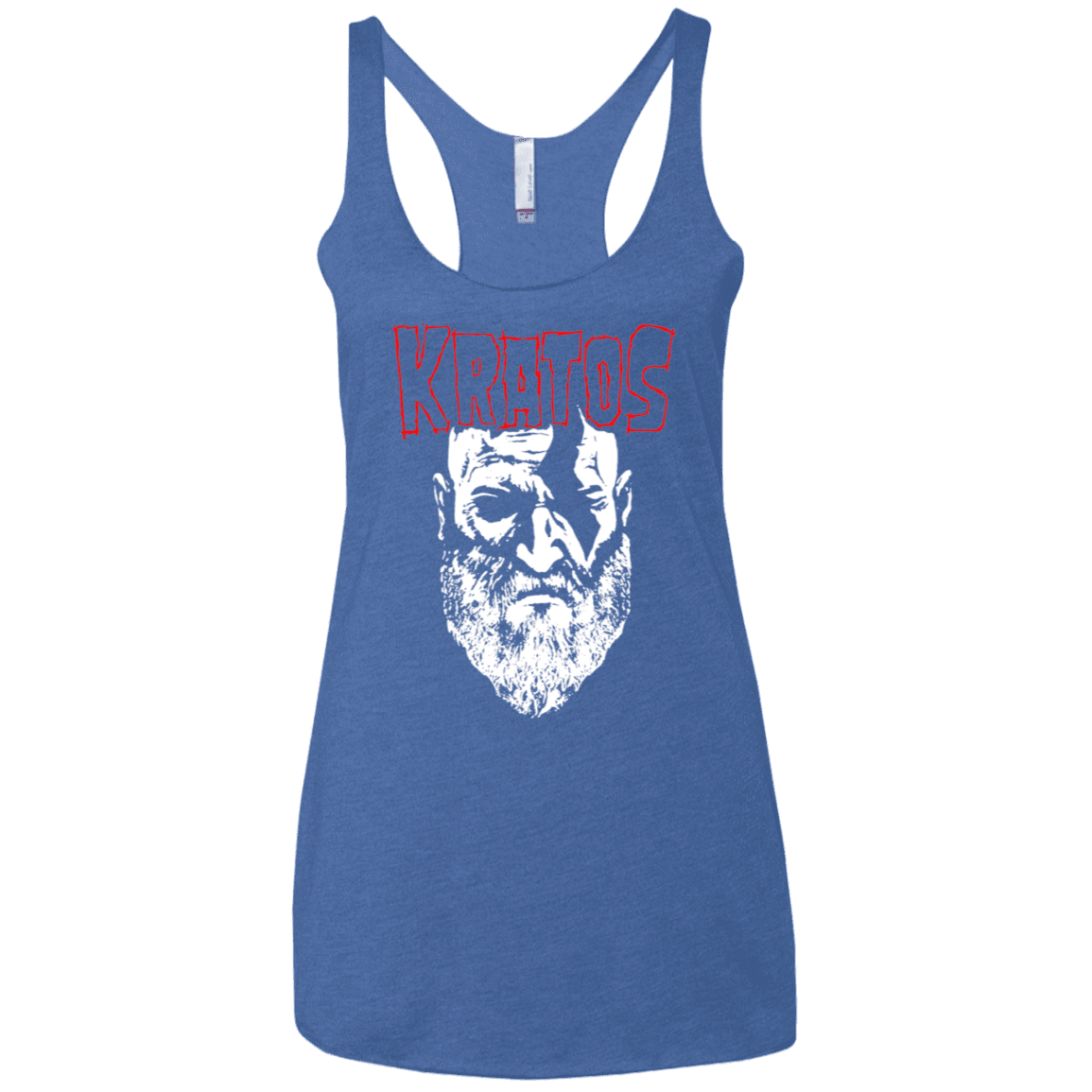 T-Shirts Vintage Royal / X-Small Kratos Danzig Women's Triblend Racerback Tank