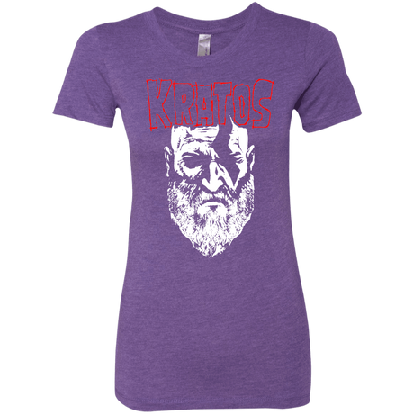 T-Shirts Purple Rush / S Kratos Danzig Women's Triblend T-Shirt