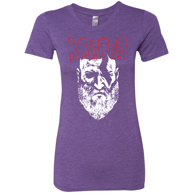 T-Shirts Purple Rush / S Kratos Danzig Women's Triblend T-Shirt