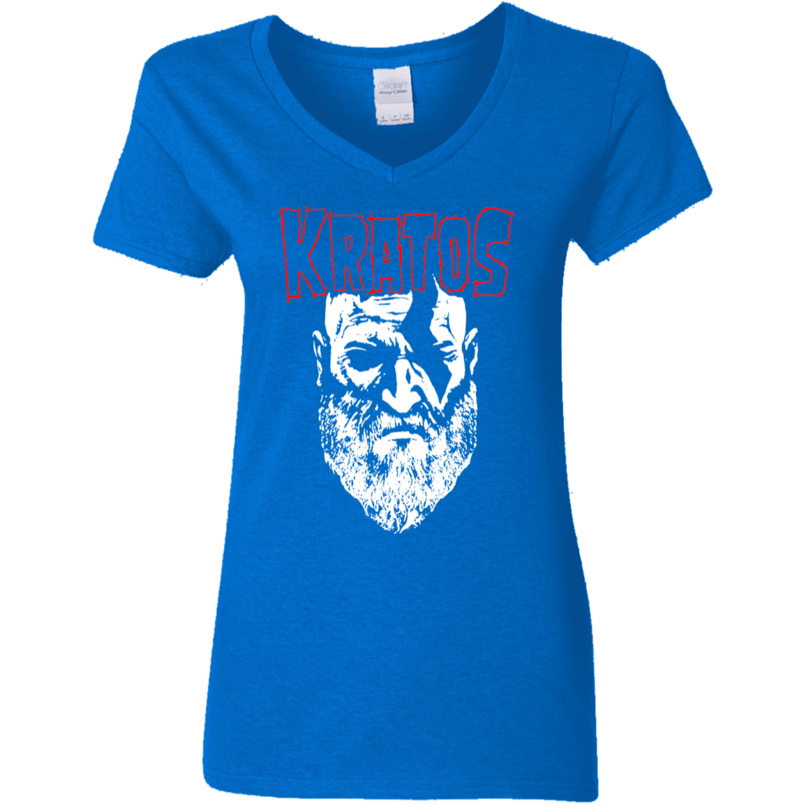 T-Shirts Royal / S Kratos Danzig Women's V-Neck T-Shirt