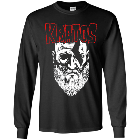 T-Shirts Black / YS Kratos Danzig Youth Long Sleeve T-Shirt
