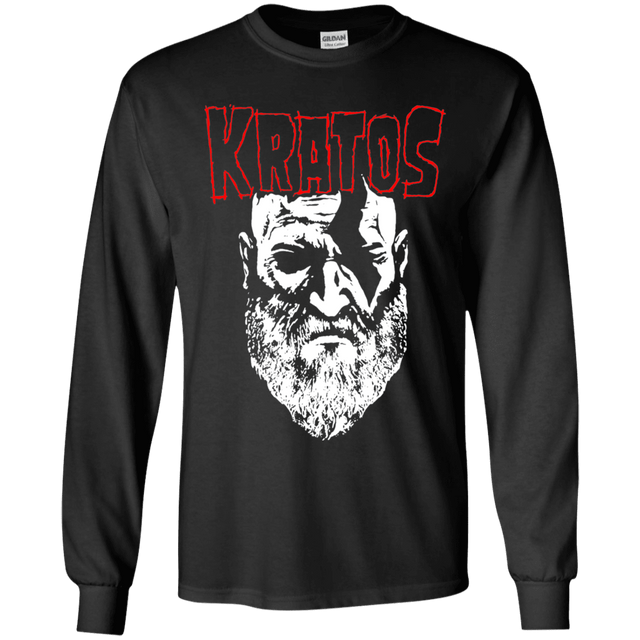 T-Shirts Black / YS Kratos Danzig Youth Long Sleeve T-Shirt