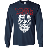 T-Shirts Navy / YS Kratos Danzig Youth Long Sleeve T-Shirt