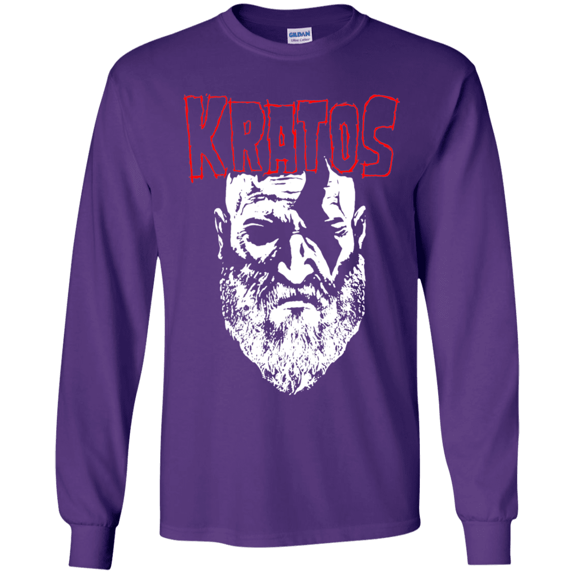 T-Shirts Purple / YS Kratos Danzig Youth Long Sleeve T-Shirt