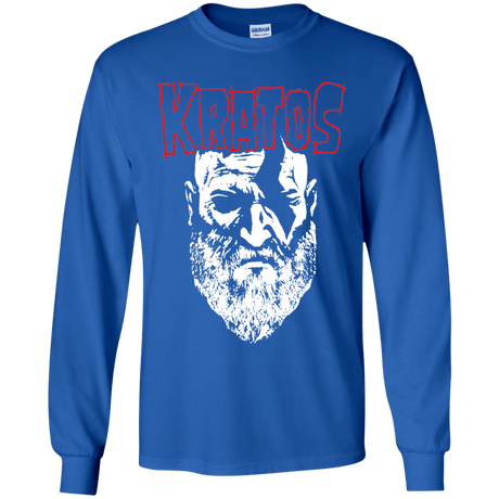 T-Shirts Royal / YS Kratos Danzig Youth Long Sleeve T-Shirt