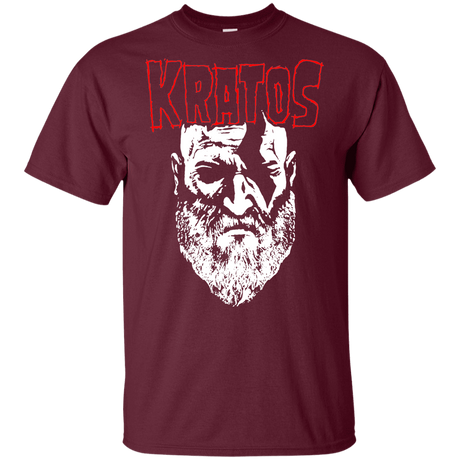 T-Shirts Maroon / YXS Kratos Danzig Youth T-Shirt