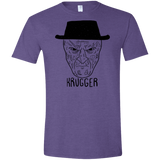 T-Shirts Heather Purple / S Krugger Men's Semi-Fitted Softstyle
