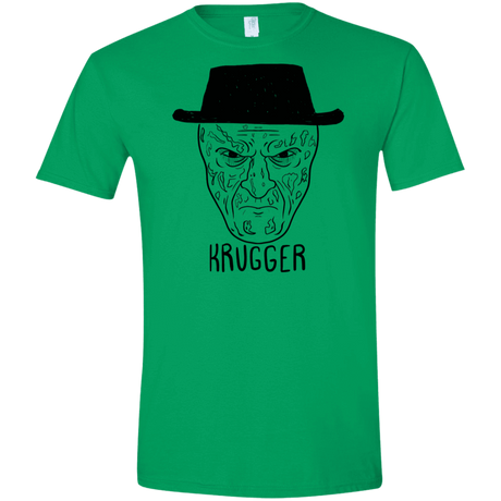 T-Shirts Irish Green / S Krugger Men's Semi-Fitted Softstyle