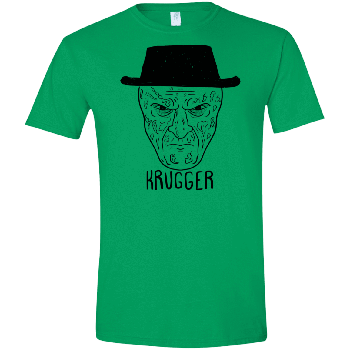 T-Shirts Irish Green / S Krugger Men's Semi-Fitted Softstyle