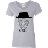 T-Shirts Sport Grey / S Krugger Women's V-Neck T-Shirt