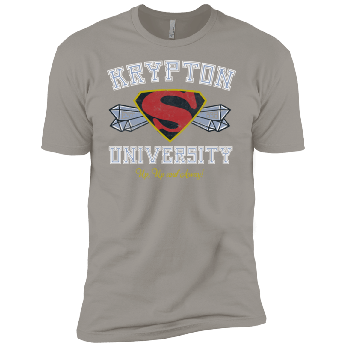 T-Shirts Light Grey / YXS Krypton University Boys Premium T-Shirt