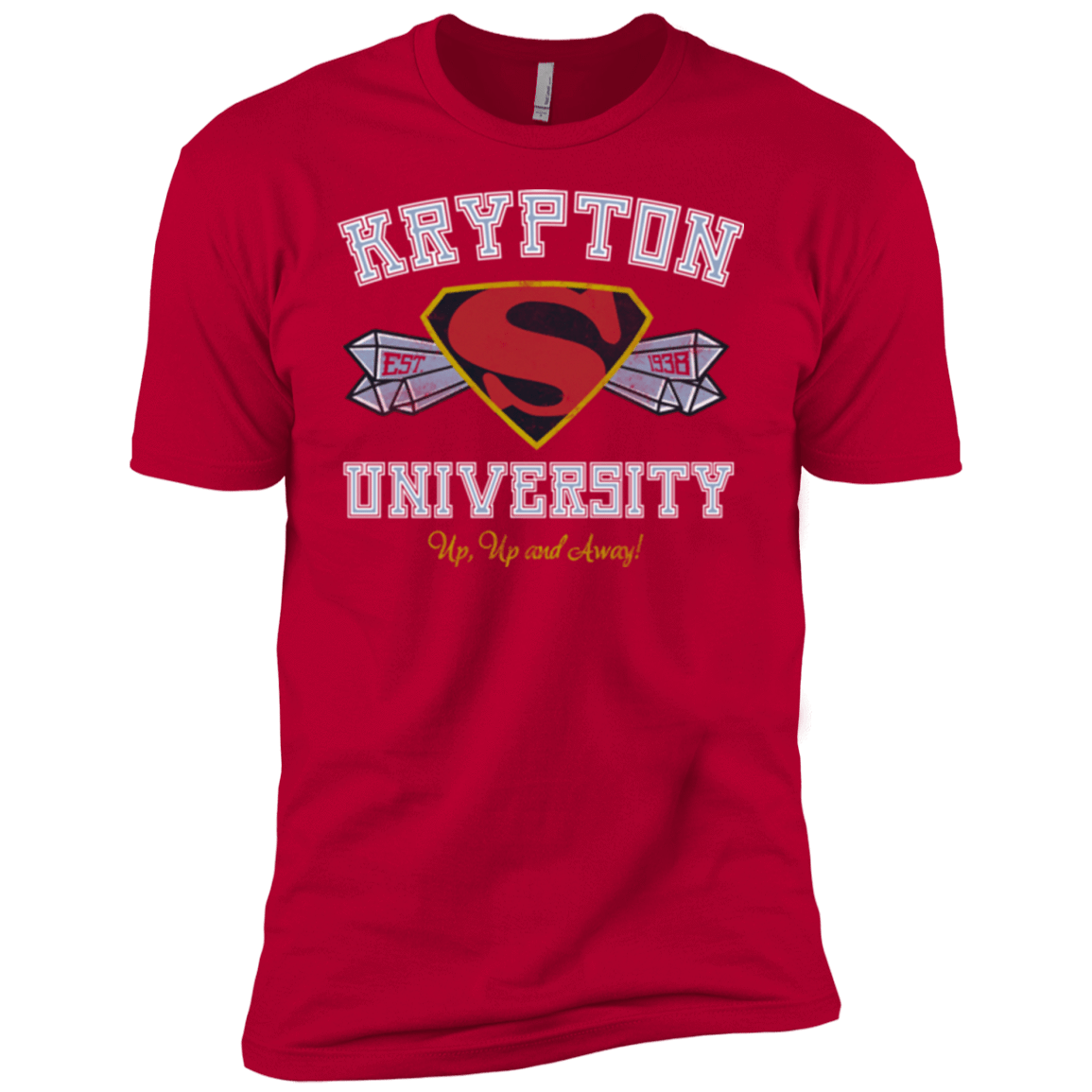 T-Shirts Red / YXS Krypton University Boys Premium T-Shirt
