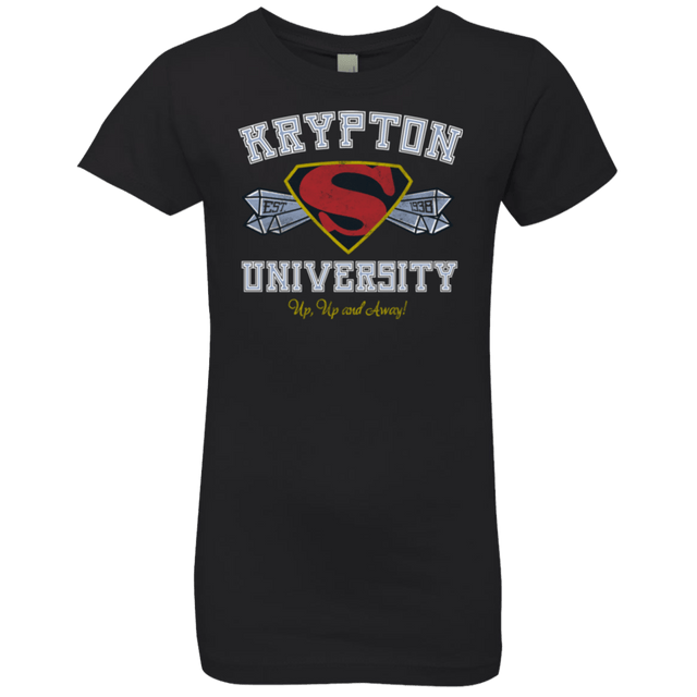 T-Shirts Black / YXS Krypton University Girls Premium T-Shirt