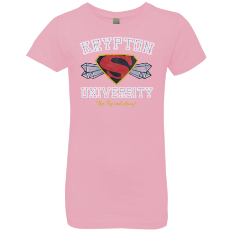 T-Shirts Light Pink / YXS Krypton University Girls Premium T-Shirt