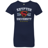 T-Shirts Midnight Navy / YXS Krypton University Girls Premium T-Shirt