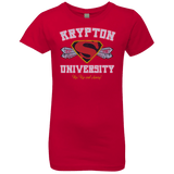 T-Shirts Red / YXS Krypton University Girls Premium T-Shirt