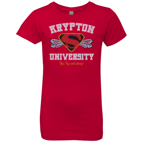 T-Shirts Red / YXS Krypton University Girls Premium T-Shirt