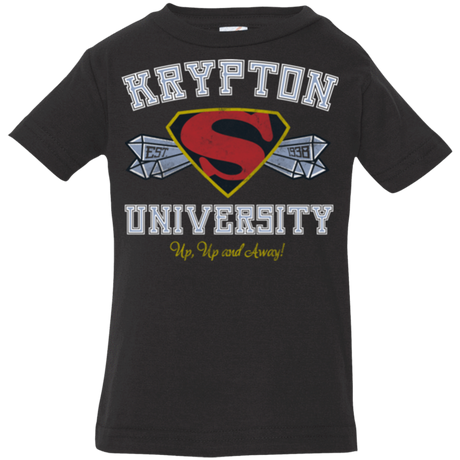 T-Shirts Black / 6 Months Krypton University Infant Premium T-Shirt