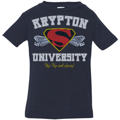 T-Shirts Navy / 6 Months Krypton University Infant Premium T-Shirt