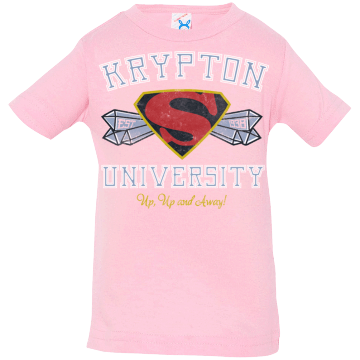 T-Shirts Pink / 6 Months Krypton University Infant Premium T-Shirt