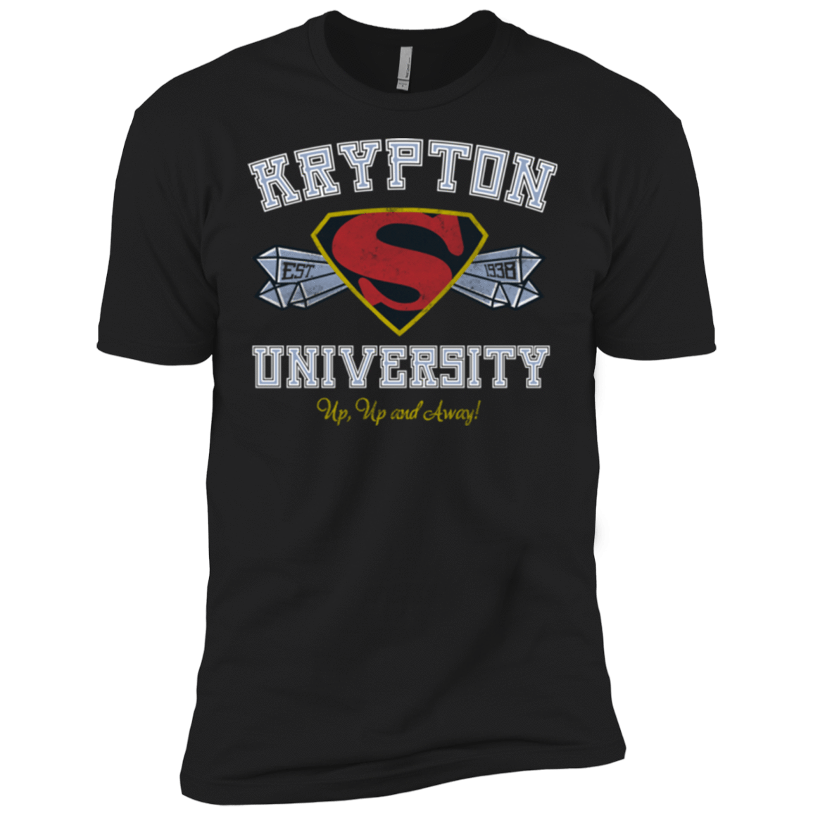 T-Shirts Black / X-Small Krypton University Men's Premium T-Shirt