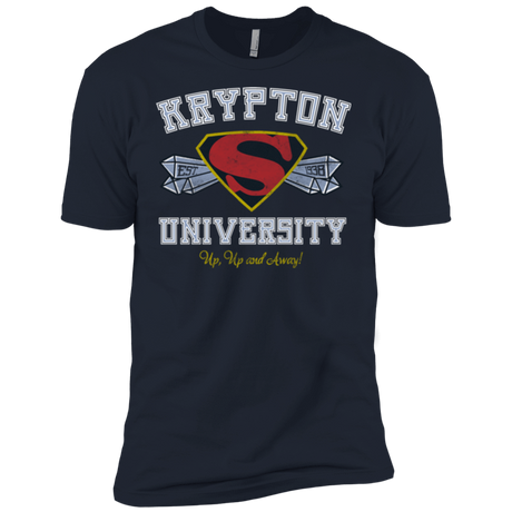 T-Shirts Midnight Navy / X-Small Krypton University Men's Premium T-Shirt