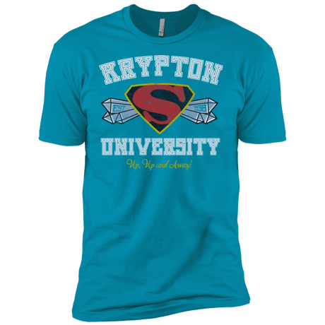 T-Shirts Turquoise / X-Small Krypton University Men's Premium T-Shirt