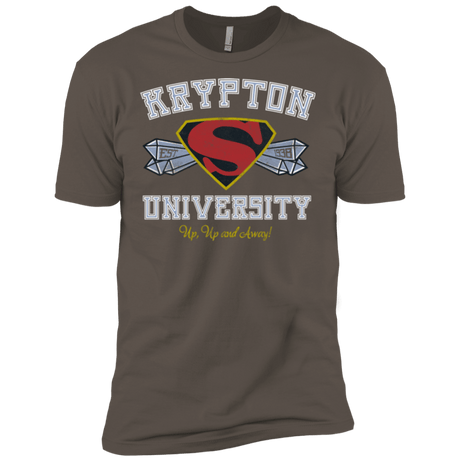 T-Shirts Warm Grey / X-Small Krypton University Men's Premium T-Shirt