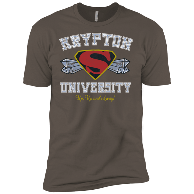 T-Shirts Warm Grey / X-Small Krypton University Men's Premium T-Shirt