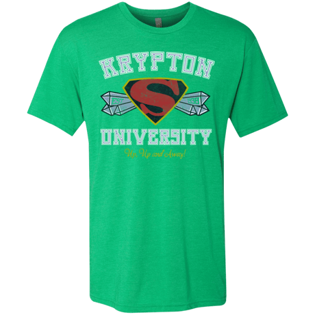 T-Shirts Envy / Small Krypton University Men's Triblend T-Shirt