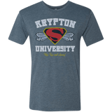 T-Shirts Indigo / Small Krypton University Men's Triblend T-Shirt