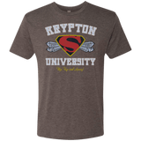 T-Shirts Macchiato / Small Krypton University Men's Triblend T-Shirt